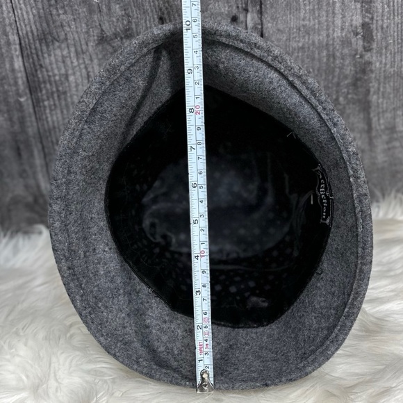 Affliction Wool Fedora Hat with Chain - Picture 9 of 10